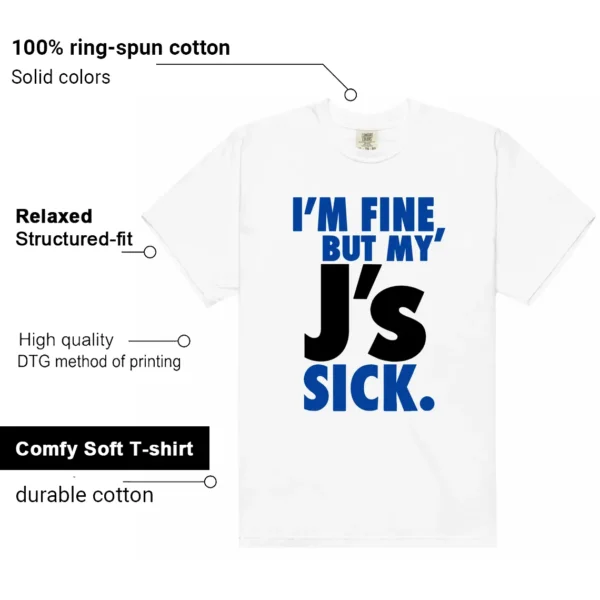 Game Royal 1s Lovers' Sick J's Shirt Features