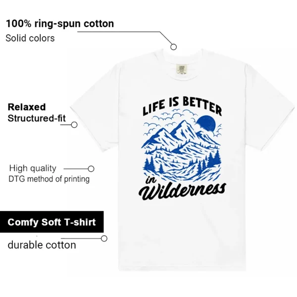 Wilderness Tee - Perfect with Game Royal 1s Features