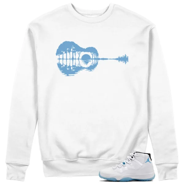 Guitar Sweatshirt for Jordan 11 Legend Blue Sneaker