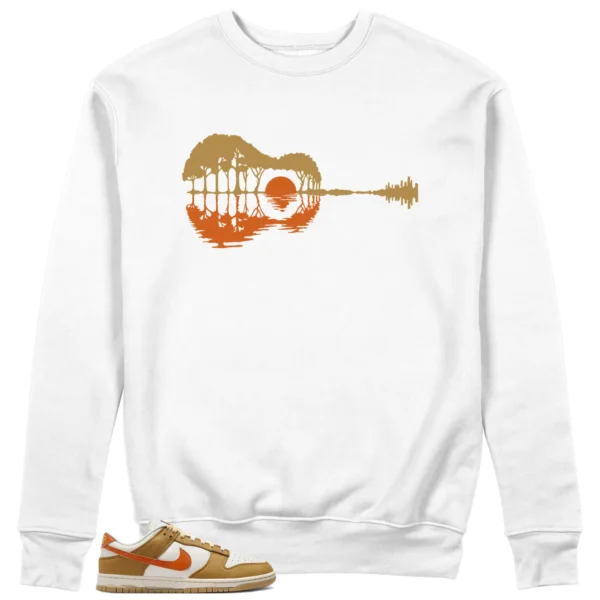 Guitar Sweatshirt for Nike Dunk Low Be the 1 Sneaker