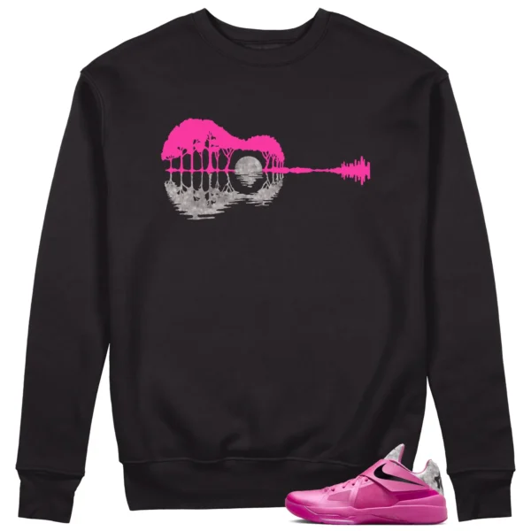 Guitar Sweatshirt for Nike KD 4 Aunt Pearl Sneaker