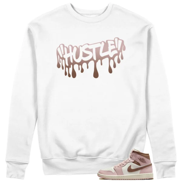 Hustle Drip Sweat Matching Air Jordan 1 Mid Neapolitan