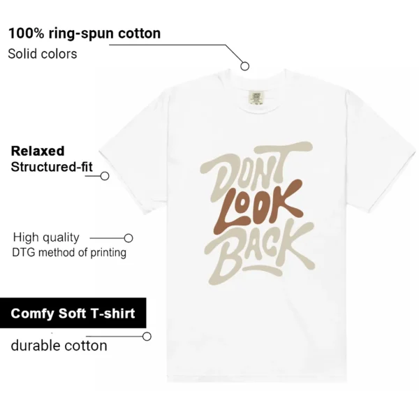 Jordan 1 Low SE Sail Archaeo Brown Style: Don't Look Back Shirt Features