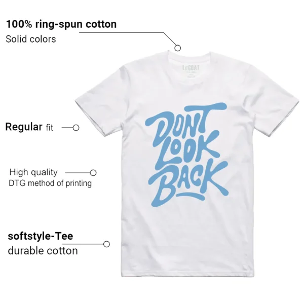 Jordan 11 Legend Blue Style: Don't Look Back Shirt Features