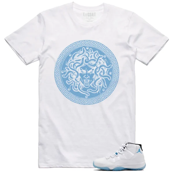 Medusa Tee for Jordan 11 Legend Blue Kicks