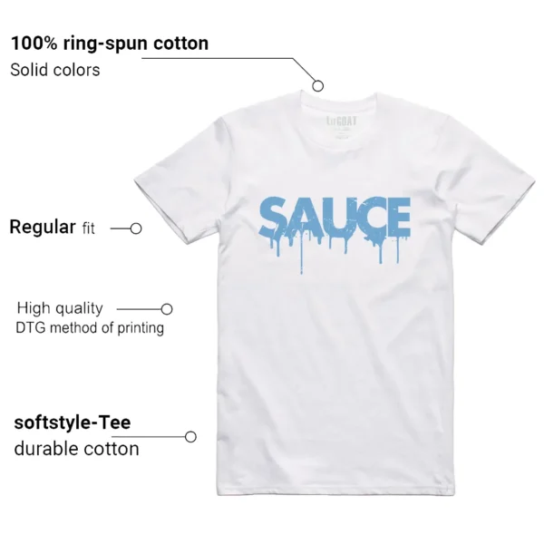 Sauce Tee to Match Your Jordan 11 Legend Blue Features