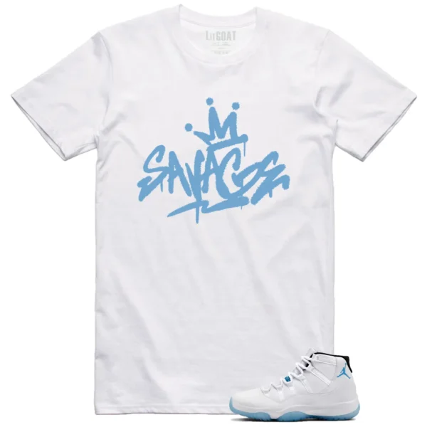 Savage Style Shirt for Jordan 11 Legend Blue Lovers