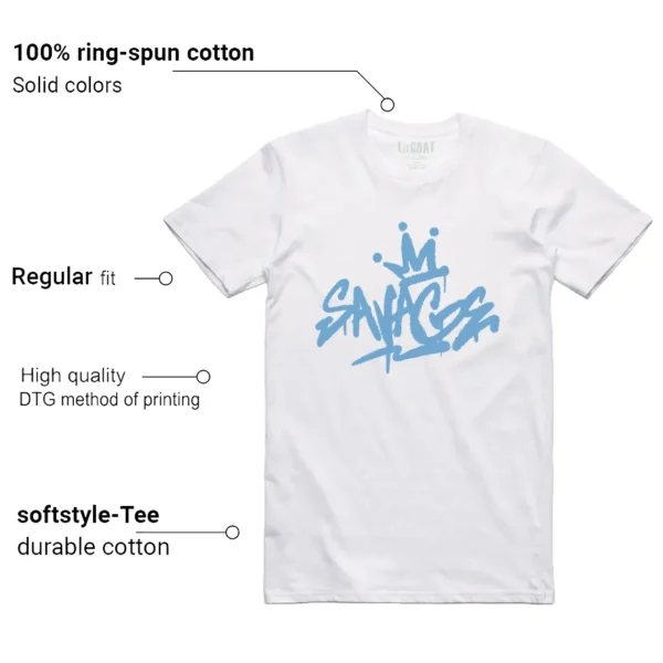 Savage Style Shirt for Jordan 11 Legend Blue Lovers Features