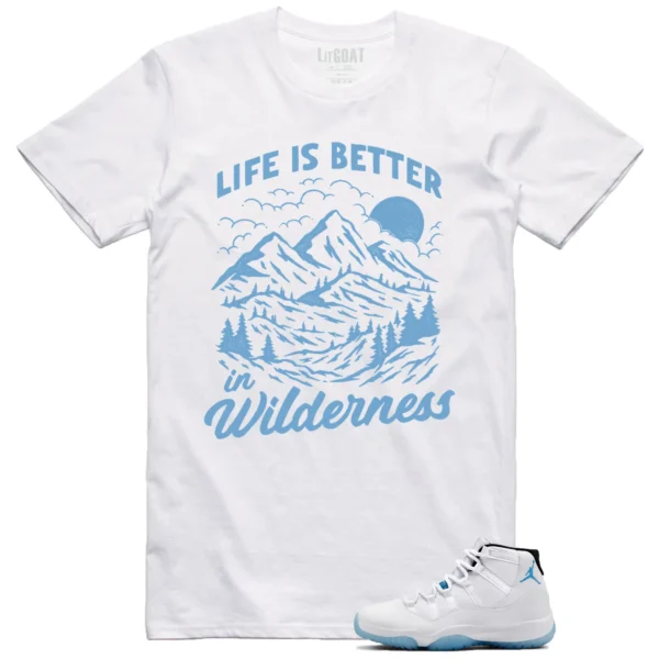 Wilderness Tee - Perfect with Jordan 11 Legend Blue