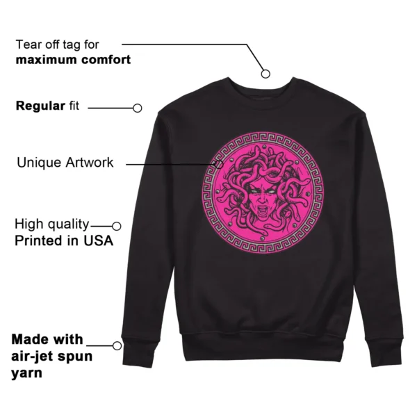 Medusa Sweatshirt for Nike KD 4 Aunt Pearl Kicks Features