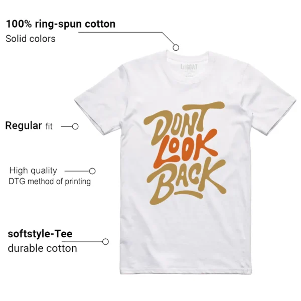 Nike Dunk Low Be the 1 Style: Don't Look Back Shirt Features