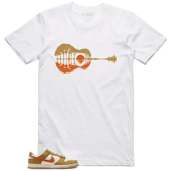 Guitar Shirt for Nike Dunk Low Be the 1 Sneaker