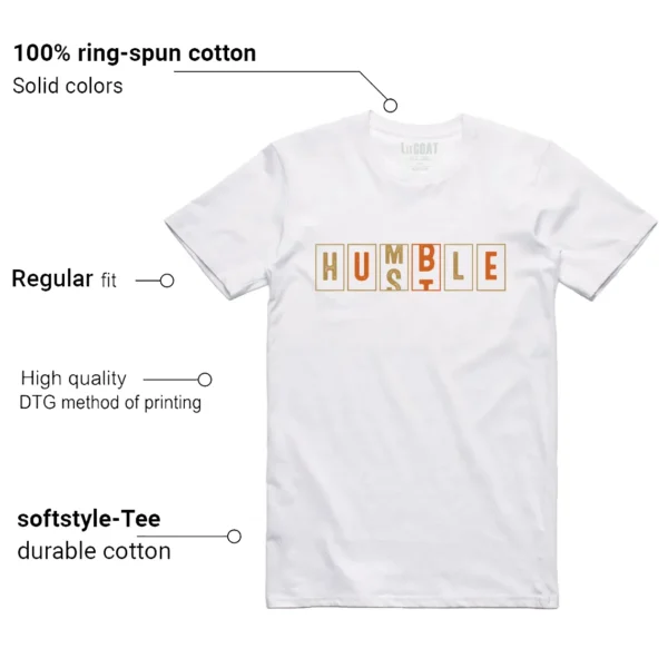 Nike Dunk Low Be the 1 - Hustle Humble T-Shirt Features