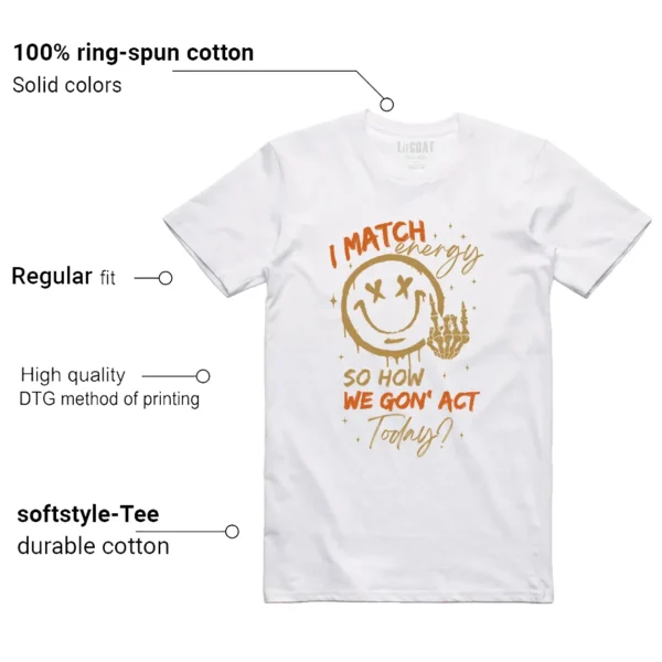 Nike Dunk Low Be the 1 Matching Tee Shirt - Match Energy Features