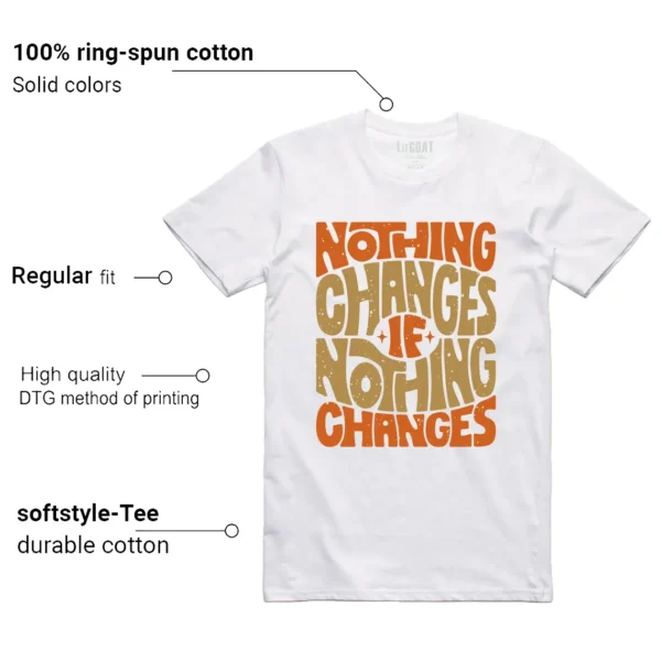 Nike Dunk Low Be the 1 Style: Nothing Changes Tee Features