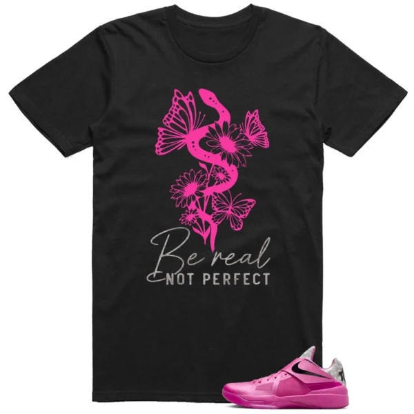 Be Real Tee to Match Nike KD 4 Aunt Pearl