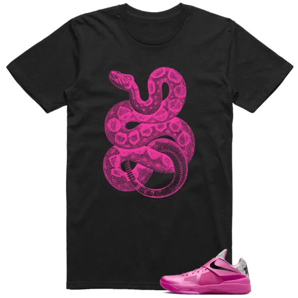 Python Snake Shirt for Nike KD 4 Aunt Pearl Sneaker