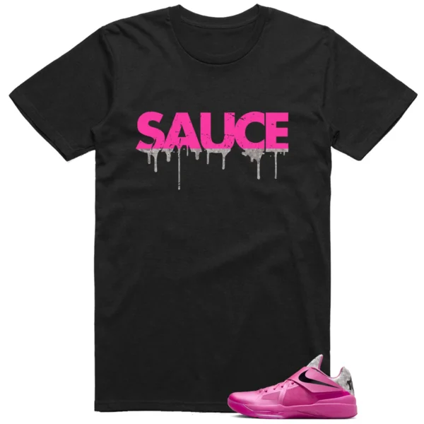 Sauce Tee to Match Your Nike KD 4 Aunt Pearl