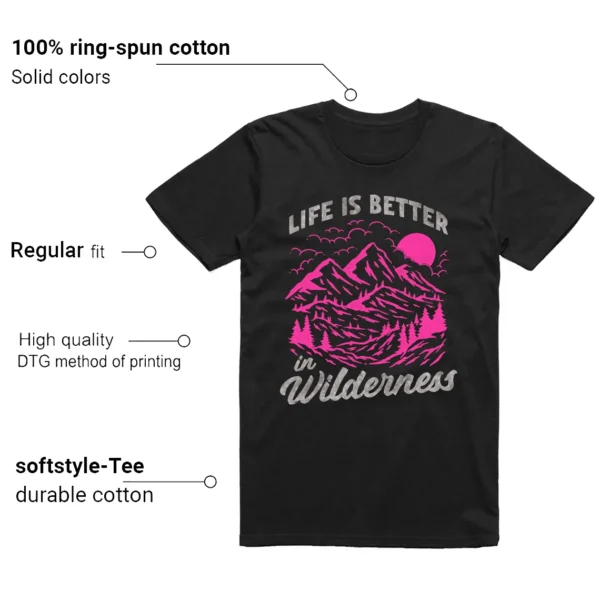 Wilderness Tee - Perfect with Nike KD 4 Aunt Pearl Features