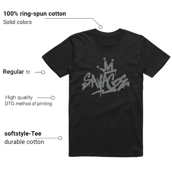 Savage Style Shirt for Nike SB Dunk Low Dark Smoke Grey Lovers Features