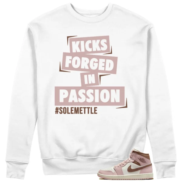 Passion Kicks Sweatshirt - Perfect Match for Air Jordan 1 Mid Neapolitan