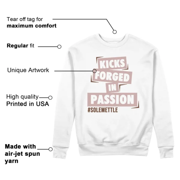 Passion Kicks Sweatshirt - Perfect Match for Air Jordan 1 Mid Neapolitan Features