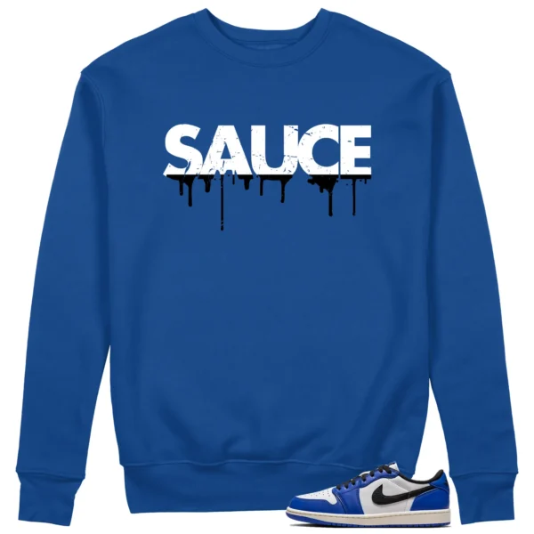 Sauce Sweat to Match Your Air Jordan 1 Low Game Royal