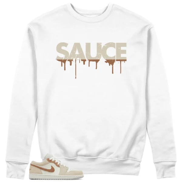 Sauce Sweat to Match Your Jordan 1 Low SE Sail Archaeo Brown