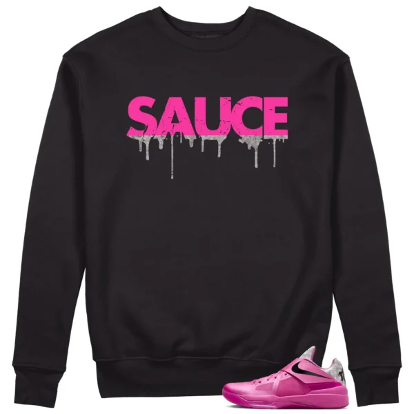 Sauce Sweat to Match Your Nike KD 4 Aunt Pearl