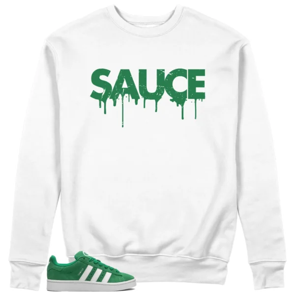 Sauce Sweat to Match Your adidas Campus 00s Green Cloud White