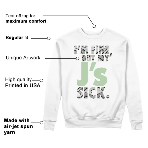 Jordan Tatum 3 Zen Lovers' Sick J's Sweatshirt Features