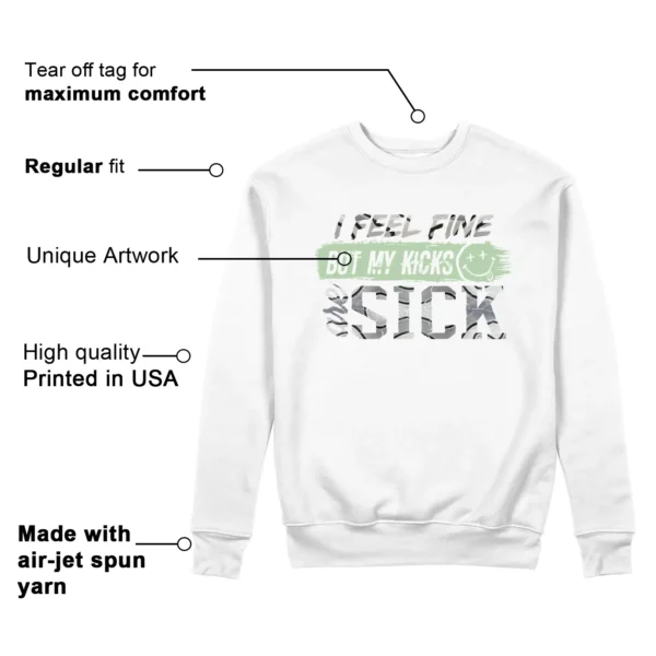 Jordan Tatum 3 Zen Match: Sick Kicks Sweatshirt Features