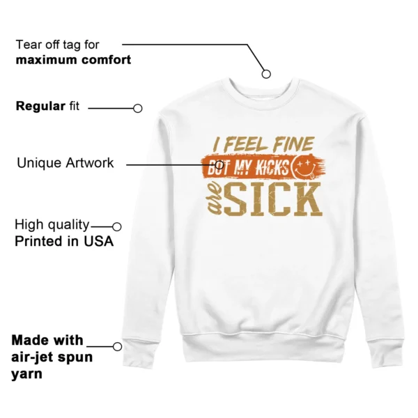 Nike Dunk Low Be the 1 Match: Sick Kicks Sweatshirt Features