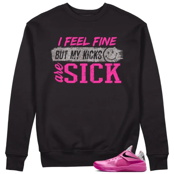 Nike KD 4 Aunt Pearl Match: Sick Kicks Sweatshirt