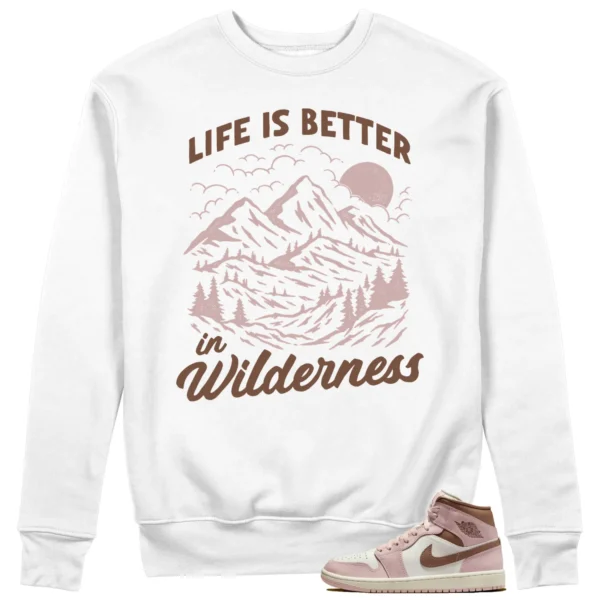 Wilderness Sweat - Perfect with Air Jordan 1 Mid Neapolitan