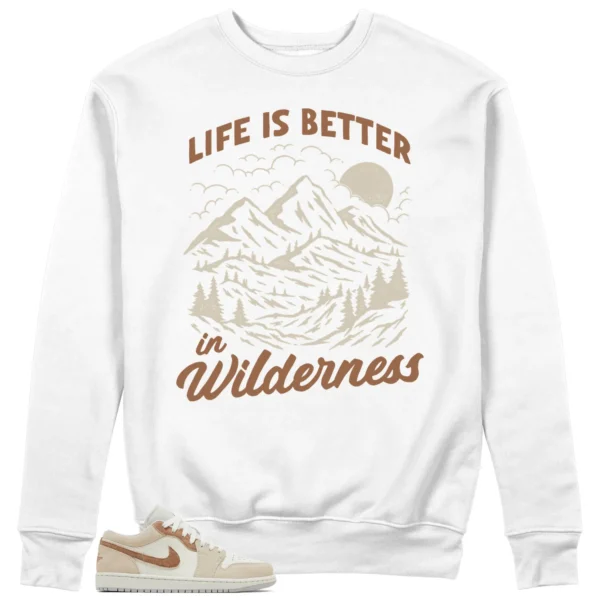 Wilderness Sweat - Perfect with Jordan 1 Low SE Sail Archaeo Brown