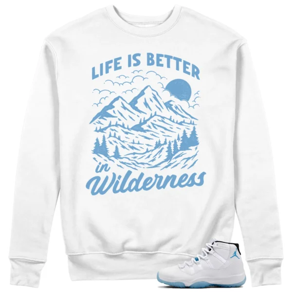 Wilderness Sweat - Perfect with Jordan 11 Legend Blue