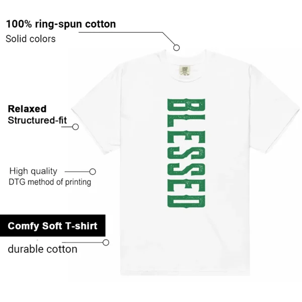 Blessed Tee | adidas Campus 00s Green Cloud White Matchshirt Features