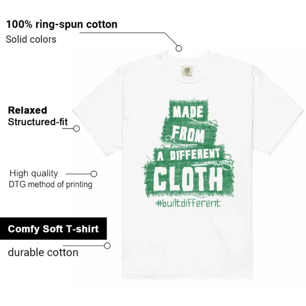 Built Different Tee for adidas Campus 00s Green Cloud White Features