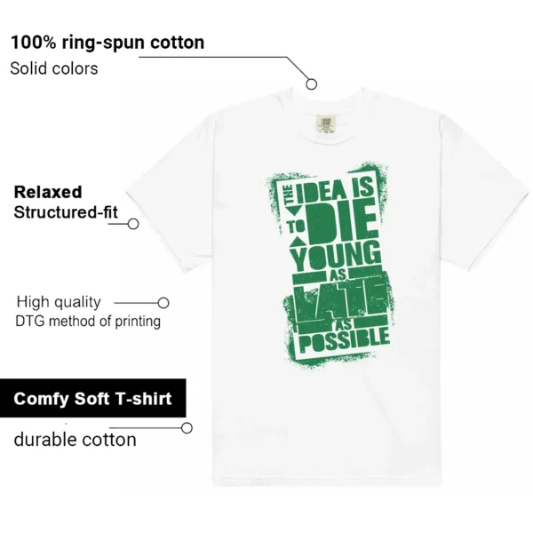 Die Young MatchShirt to Style adidas Campus 00s Green Cloud White Features