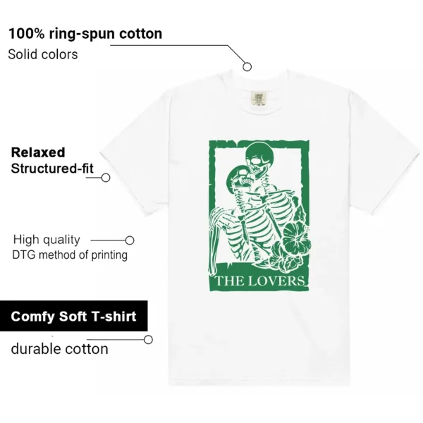 Lovers Tee for adidas Campus 00s Green Cloud White Sneakers Features