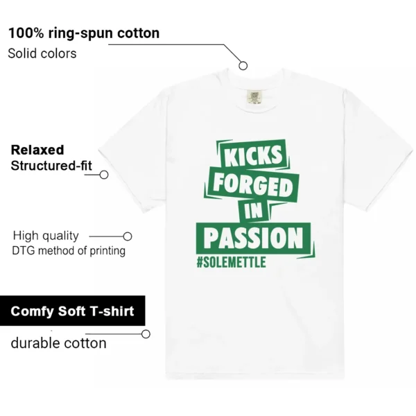 Passion Kicks Tee - Perfect Match for adidas Campus 00s Green Cloud White Features