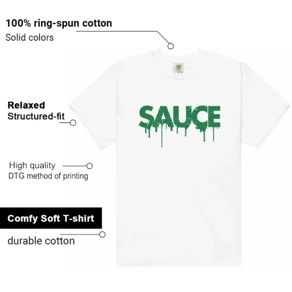 Sauce Tee to Match Your adidas Campus 00s Green Cloud White Features