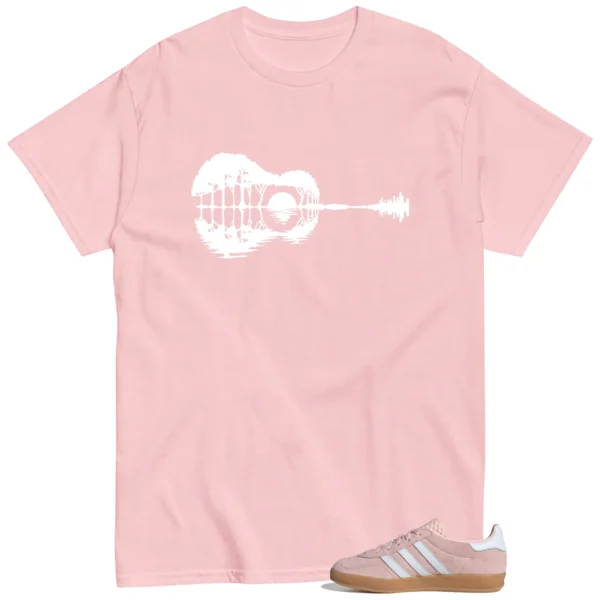 Guitar Shirt for Adidas Gazelle Indoor Sandy Pink Sneaker