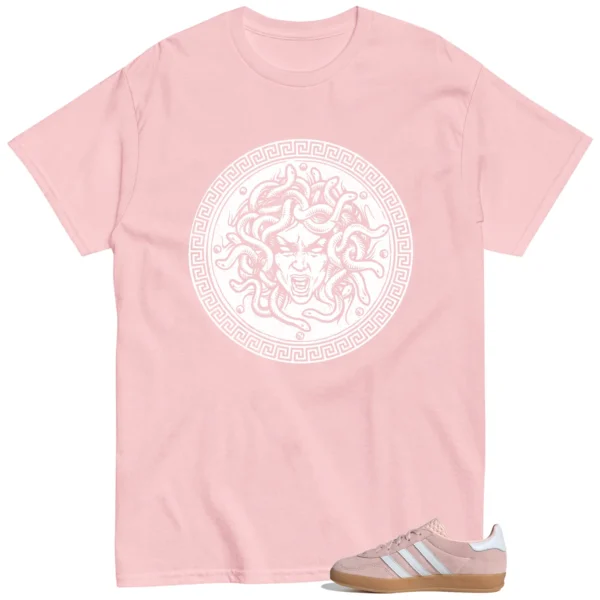 Medusa Tee for Adidas Gazelle Indoor Sandy Pink Kicks