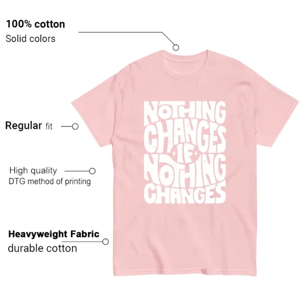 Adidas Gazelle Indoor Sandy Pink Style: Nothing Changes Tee Features