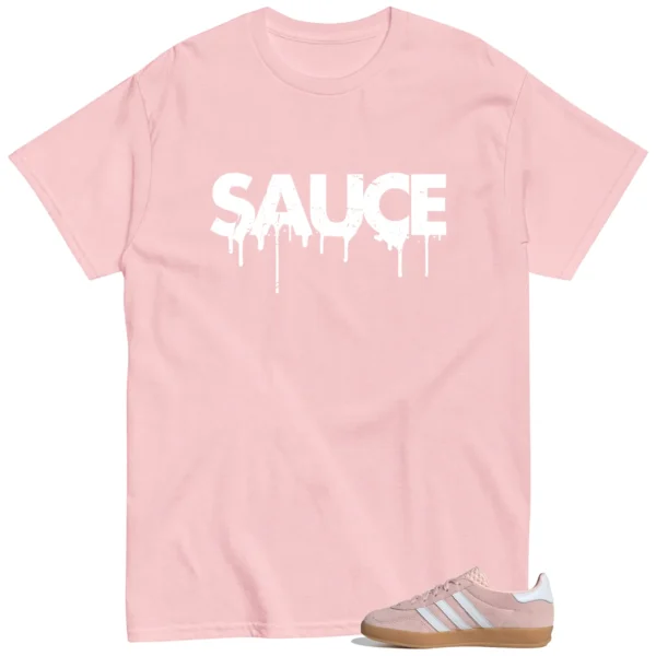 Sauce Tee to Match Your Adidas Gazelle Indoor Sandy Pink