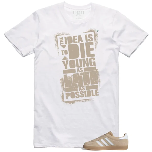 Die Young MatchShirt to Style Adidas gazelle Indoor Magic Beige