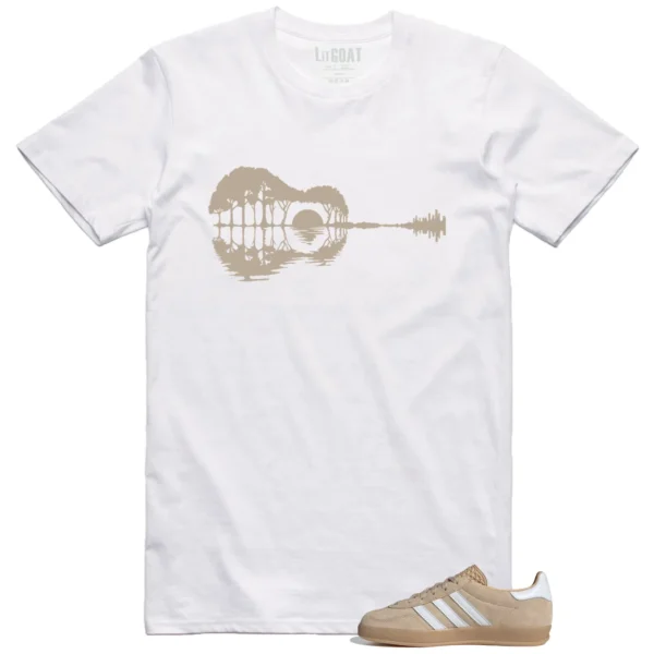 Guitar Shirt for Adidas gazelle Indoor Magic Beige Sneaker