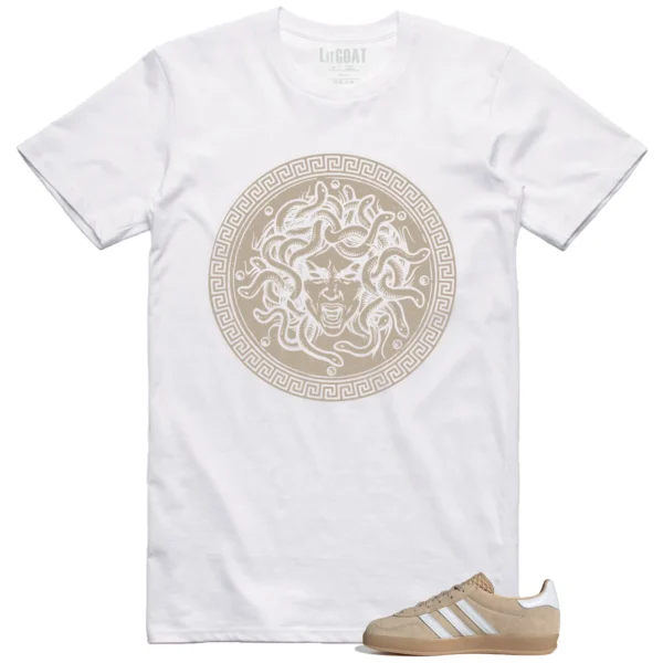 Medusa Tee for Adidas gazelle Indoor Magic Beige Kicks